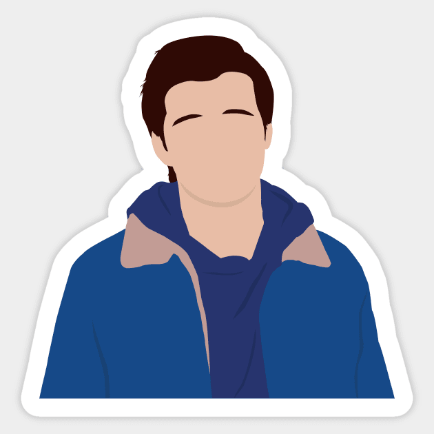 SImon. Sticker by NostalgiaPaper